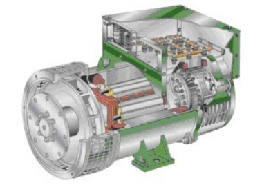 长征镇发电机内部结构图 长征镇发电机内部结构图